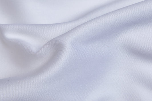 100% Giza Cotton ,Bleach White, Plain, White, Solid, Men And Women, Unstitched Shirting Or Top Fabric