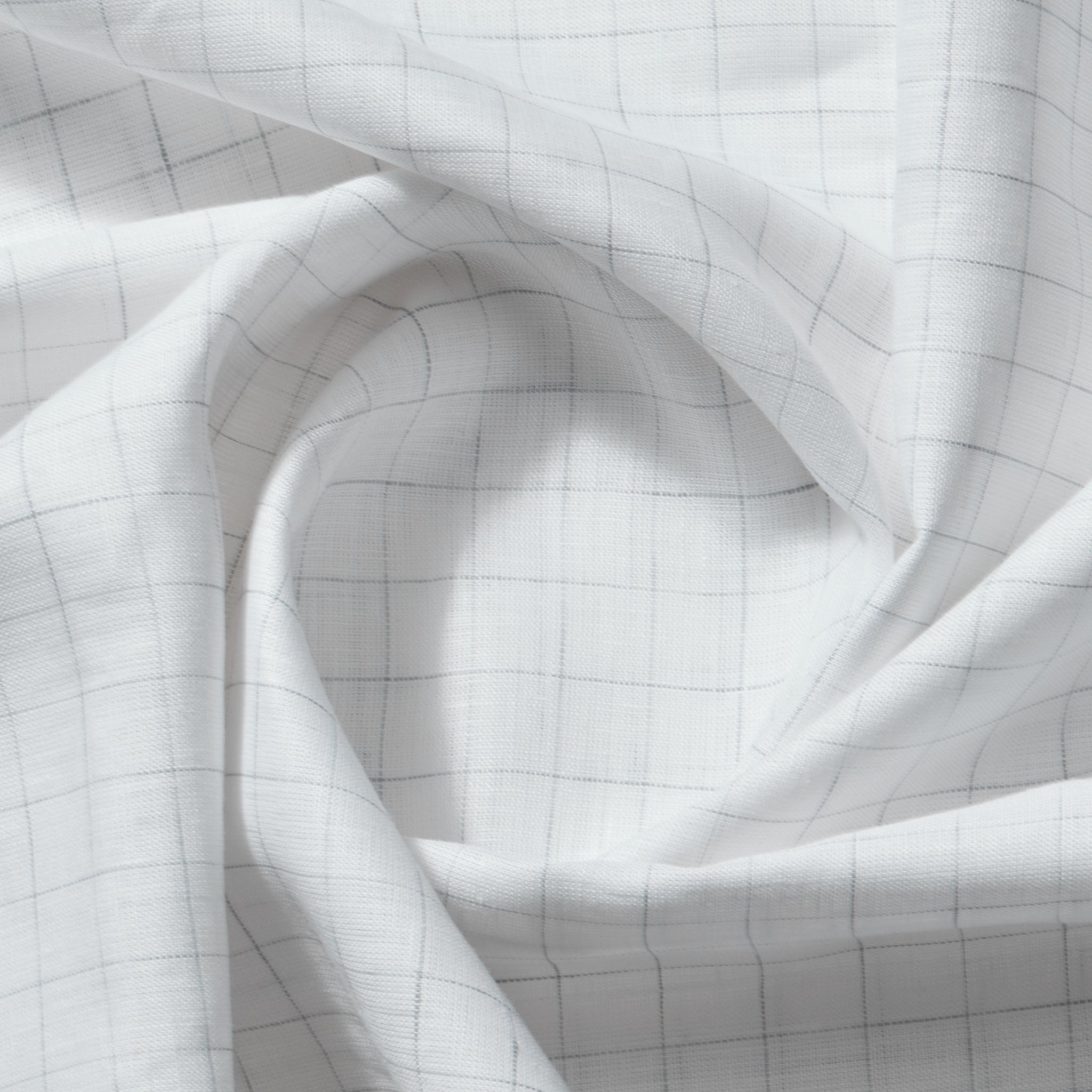 100% Linen, Yarn Dyed, Plain,White And Light Grey Men And Women, Unstitched Shirting Or Top Fabric